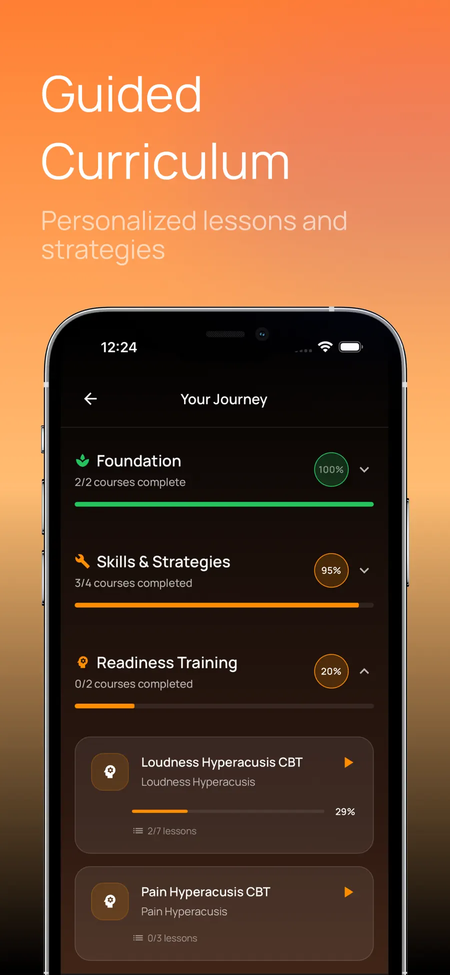 Published Haelan app preview: Lessons