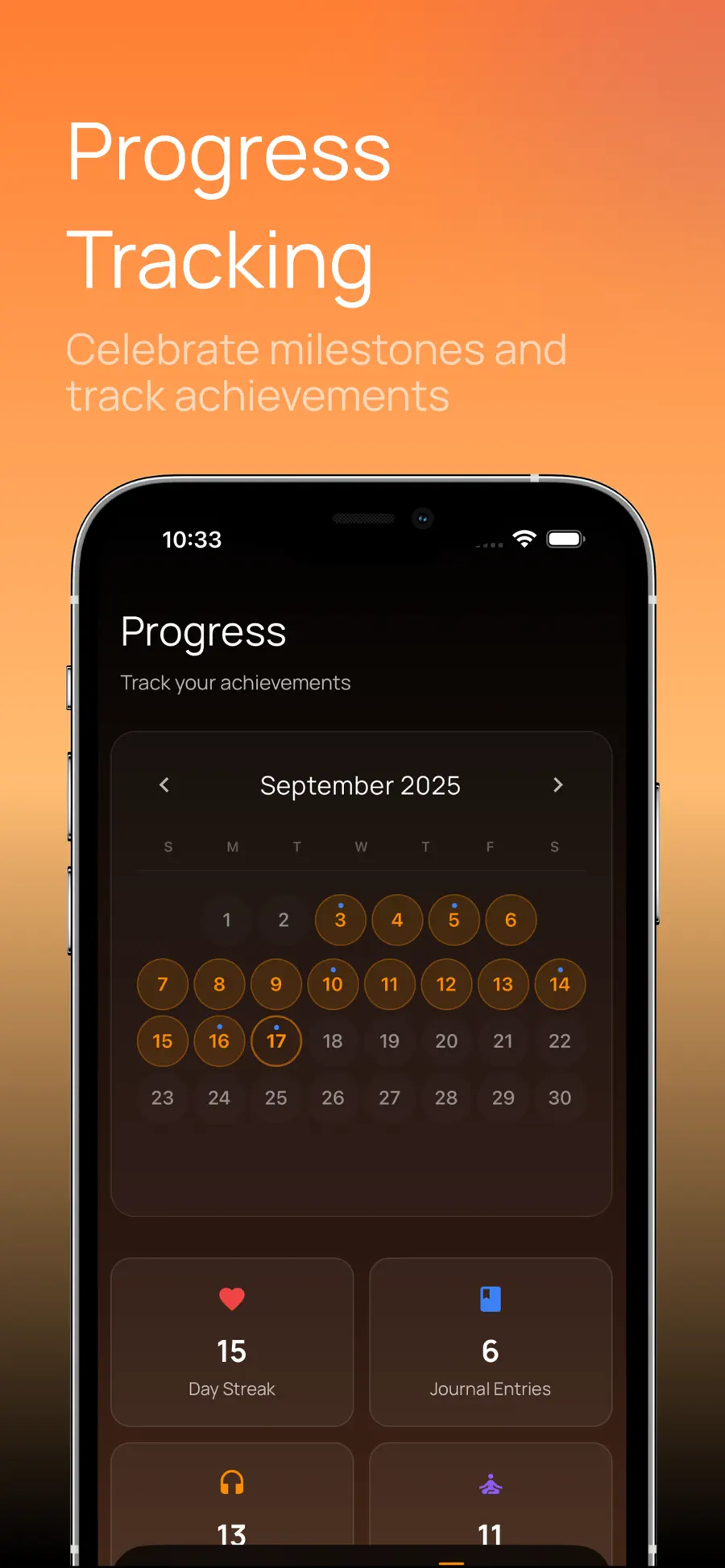 Published Haelan app preview: Activity history